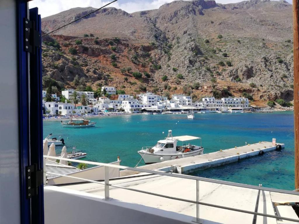 Ferienwohnung Maistrali Studio With Sea View Loutro Exterior foto