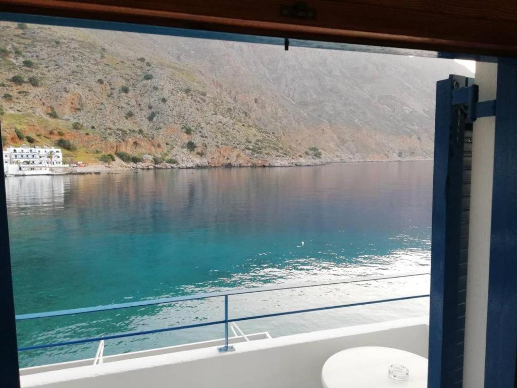 Ferienwohnung Maistrali Studio With Sea View Loutro Exterior foto